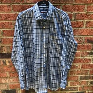 Kirkland Signature No Iron Button Down - Men's Med